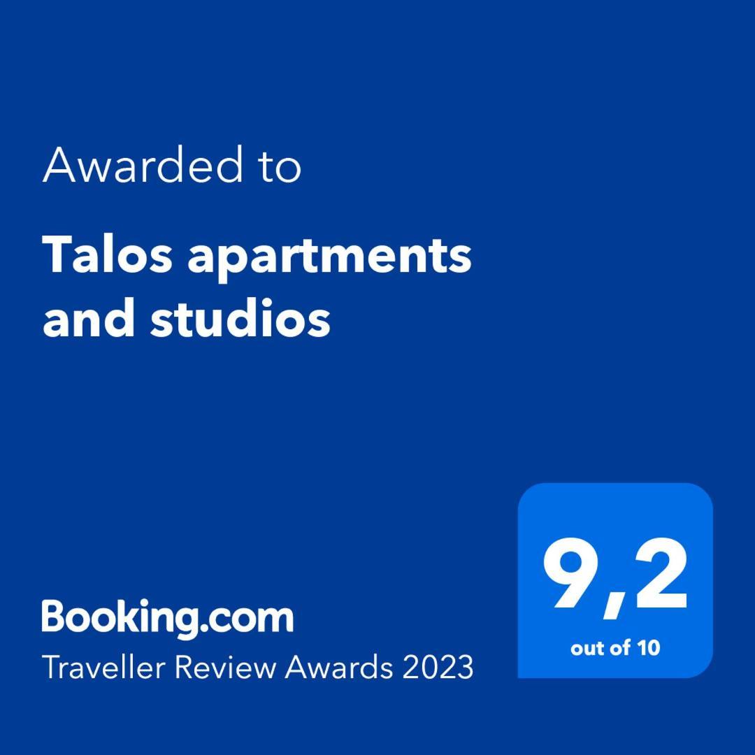 הרקליון Talos Apartments And Studios מראה חיצוני תמונה